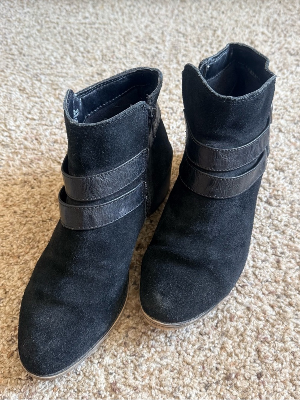 Sonoma Black Booties size 9